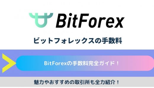 BitForex（ビットフォレックス）の手数料完全ガイド！魅力や取引所を全力紹介！