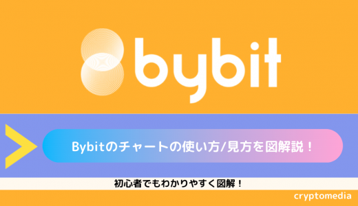 Bybit（バイビット）のチャートの使い方、見方を図で解説！